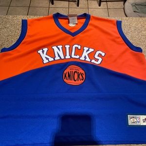 Majestic Hardwood Classics New York Knicks Jersey